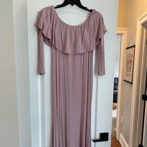 Pink blush Maternity Photoshoot Dress